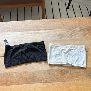 Set of 2 bandeau tops